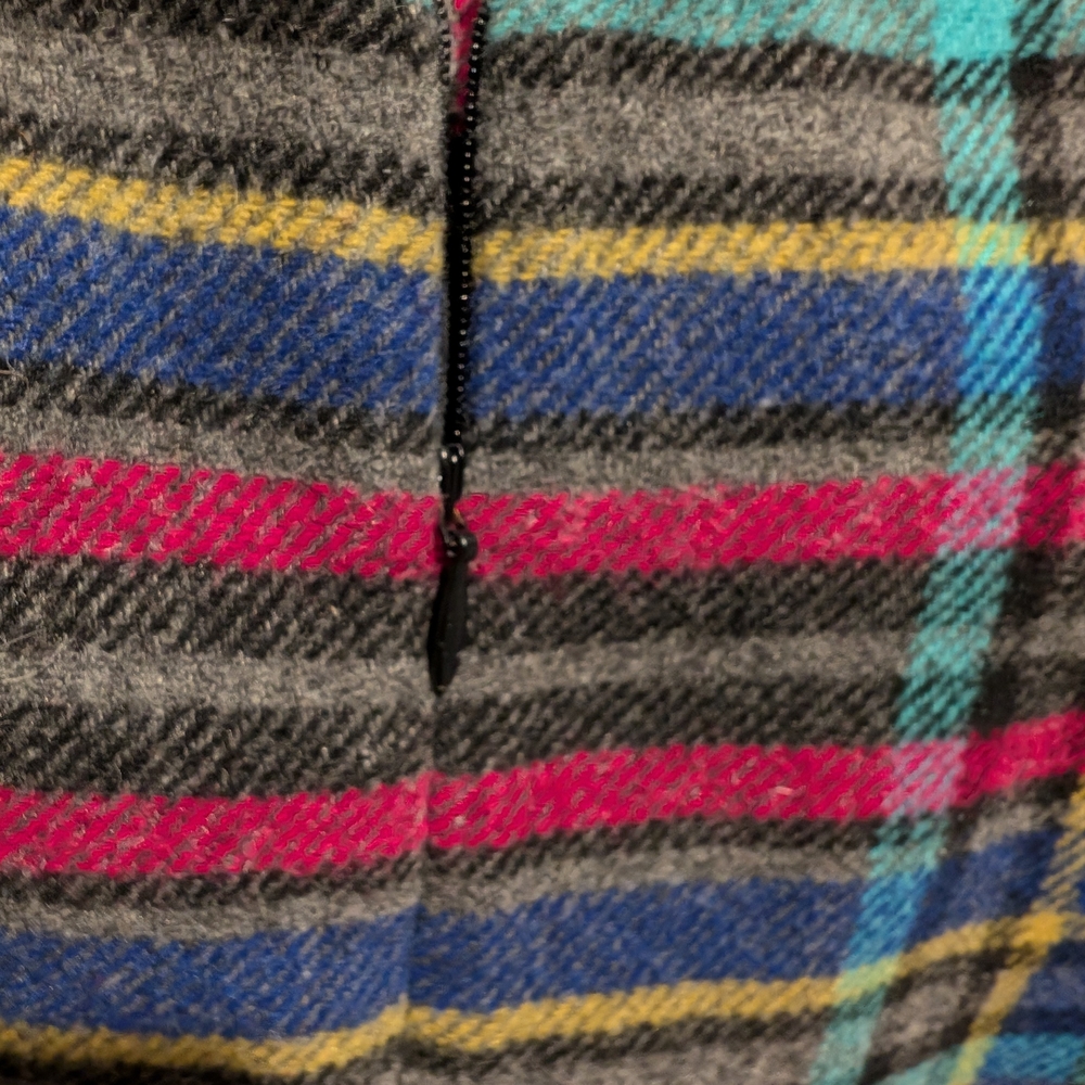Pre-owned Plaid Wool Skirt - Multicolor - Picture 7 of 7